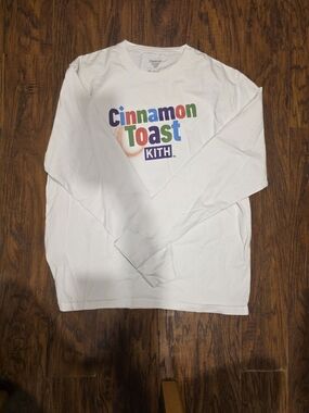 KITH Cinnamon Toast Crunch Long Sleeve Tee Sz Medium